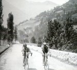 1923 - Tour. 6ª etapa, Bottecchia y Jacquinot comenzando el Aubisque.jpg