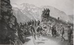 1923 - Tour. 6ª etapa, Henri y Franis Pelissier en el Aubisque.jpg