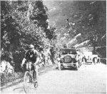 1926 - Tour. 11ª etapa, Lucien Buysse en las Gargantas del Ariege.jpg